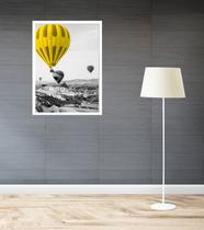 Quadro Decorativo Balões Amarelo - 70x50cm Quadro Decorativo Balões Amarelo - 70x50cm