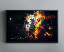Quadro Decorativo Banda PinK Floyd Bar Rock Tela Canvas Premium Salas Quadro Decorativo Banda PinK Floyd Bar Rock Tela Canvas Premium Salas