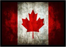 Quadro Decorativo Bandeira Do Canadá Manto País Salas Lojas Escritório Quartos Com Moldura RC002 Quadro Decorativo Bandeira Do Canadá Manto País Salas Lojas Escritório Quartos Com Moldura RC002