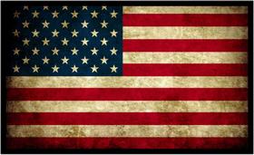 Quadro Decorativo Bandeira Estados Unidos País Casa Salas Lojas Escritório Quartos Com Moldura RC000