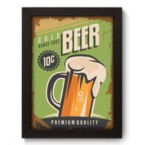 Quadro Decorativo - Bar - 19cm x 25cm - 373qdcp Quadro Decorativo - Bar - 19cm x 25cm - 373qdcp