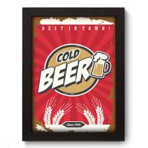 Quadro Decorativo - Bar - 19cm x 25cm - 374qdcp Quadro Decorativo - Bar - 19cm x 25cm - 374qdcp