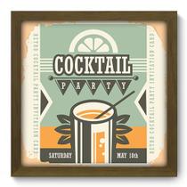 Quadro Decorativo - Bar - 33cm x 33cm - 366qdcm Quadro Decorativo - Bar - 33cm x 33cm - 366qdcm