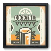 Quadro Decorativo - Bar - 33cm x 33cm - 366qdcp Quadro Decorativo - Bar - 33cm x 33cm - 366qdcp