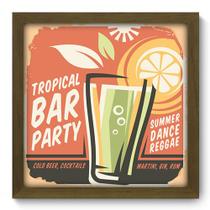 Quadro Decorativo - Bar - 33cm x 33cm - 367qdcm Quadro Decorativo - Bar - 33cm x 33cm - 367qdcm