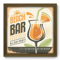 Quadro Decorativo - Bar - 33cm x 33cm - 368qdcm Quadro Decorativo - Bar - 33cm x 33cm - 368qdcm