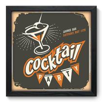 Quadro Decorativo - Bar - 33cm x 33cm - 369qdcp Quadro Decorativo - Bar - 33cm x 33cm - 369qdcp