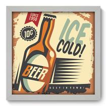 Quadro Decorativo - Bar - 33cm x 33cm - 370qdcb Quadro Decorativo - Bar - 33cm x 33cm - 370qdcb