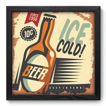 Quadro Decorativo - Bar - 33cm x 33cm - 370qdcp Quadro Decorativo - Bar - 33cm x 33cm - 370qdcp