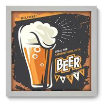 Quadro Decorativo - Bar - 33cm x 33cm - 371qdcb Quadro Decorativo - Bar - 33cm x 33cm - 371qdcb