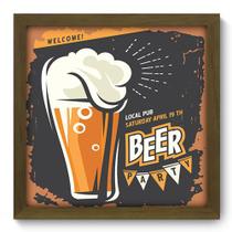 Quadro Decorativo - Bar - 33cm x 33cm - 371qdcm Quadro Decorativo - Bar - 33cm x 33cm - 371qdcm