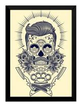 Quadro Decorativo Barbe Shop Arte Navalhas Barbearia Vintage Quadro Decorativo Barbe Shop Arte Navalhas Barbearia Vintage
