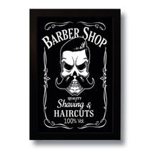 Quadro Decorativo Barbearia Barber Shop Vintage 33x43 cm