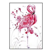 Quadro Decorativo Barcelona Flamingo 50X70 Cm Quadro Decorativo Barcelona Flamingo 50X70 Cm