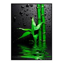 Quadro Decorativo Barcelona Verde E Gotas 50X70 Cm Quadro Decorativo Barcelona Verde E Gotas 50X70 Cm