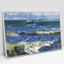 Quadro Decorativo Barcos de Pesca no Mar - Van Gogh em tela Canvas