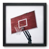 Quadro Decorativo - Basquete - 33cm x 33cm - 021qdep