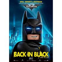 Quadro Decorativo Batman Filme Lego 2017 MDF3mm 28X40cm Pôster 554-03