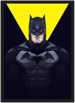 Quadro Decorativo Batman Heróis Geek Decorações Com Moldura G07