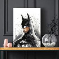 Quadro decorativo Batman Heróis Tela de Tecido Quadro decorativo Batman Heróis Tela de Tecido