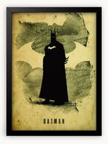 Quadro Decorativo Batman Liga da Justiça 30x42cm A3