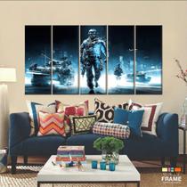 Quadro Decorativo Battlefield 140x65