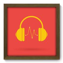 Quadro Decorativo - Beat - 33cm x 33cm - 022qdgm