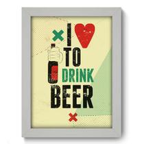 Quadro Decorativo - Beer - 19cm x 25cm - 182qdvb