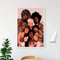 Quadro Decorativo Beleza Humana 45x34cm