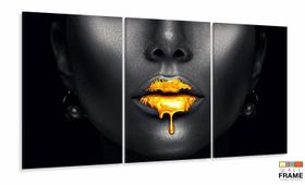 Quadro Decorativo Beleza Negra Sala Quarto 120x60 cm