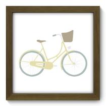 Quadro Decorativo - Bicicleta - 22cm x 22cm - 044qdvm - Allodi