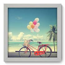 Quadro Decorativo - Bicicleta - 22cm x 22cm - 109qnpab