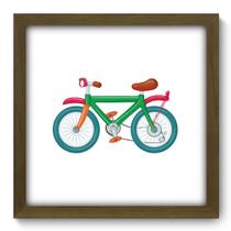 Quadro Decorativo - Bicicleta - 33cm x 33cm - 110qdim