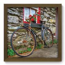 Quadro Decorativo - Bicicleta - 33cm x 33cm - 226qddm