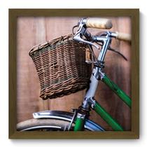 Quadro Decorativo - Bicicleta - 33cm x 33cm - 227qddm