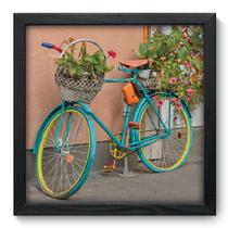 Quadro Decorativo - Bicicleta - 33cm x 33cm - 334qddp - Allodi
