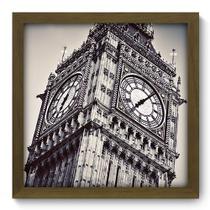 Quadro Decorativo - Big Ben - 33cm x 33cm - 177qdmm Quadro Decorativo - Big Ben - 33cm x 33cm - 177qdmm