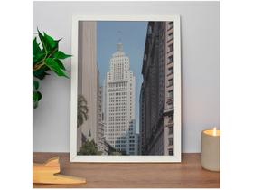 Quadro Decorativo Big Cities Prédio 35x47cm Quadro Decorativo Big Cities Prédio 35x47cm