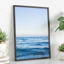 Quadro Decorativo Blue Ocean 33x24cm - com vidro