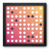 Quadro Decorativo - Bolas - 33cm x 33cm - 243qdap