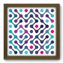 Quadro Decorativo - Bolas - 33cm x 33cm - 244qdam