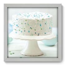 Quadro Decorativo - Bolo - 33cm x 33cm - 283qdcb