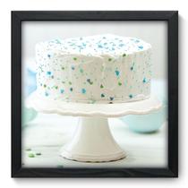 Quadro Decorativo - Bolo - 33cm x 33cm - 283qdcp