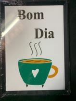 Quadro Decorativo Bom Dia 25,5cm x 35cm