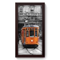 Quadro Decorativo - Bonde - 19cm x 34cm - 004qdup