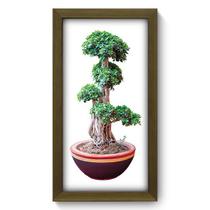 Quadro Decorativo - Bonsai - 19cm x 34cm - 282qddm