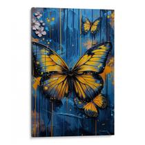 Quadro decorativo Borboleta de Luzes e Sonhos Etéreos - Art Canvas