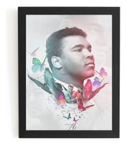 Quadro Decorativo Boxe Arte Muhammad Ali Quadro Decorativo Boxe Arte Muhammad Ali