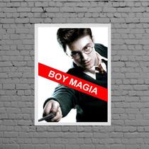 Quadro Decorativo Boy Magia 33x24cm