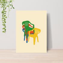 Quadro Decorativo Brasil Brasilidades A4 Placa MDF 007